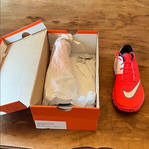 Nike FI Flex Solar Red/White Armory NVY Golf Shoes